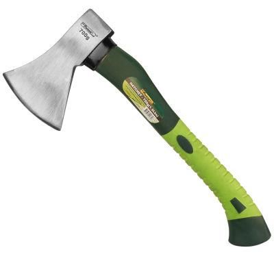 1.5lbs Garden Axe 45# Forged Steel Hatchet with Fiberglass Handle