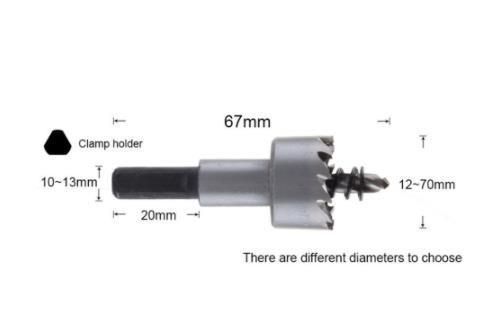 M2 HSS Hole Saw with Different Diameters to Choose