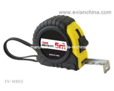 Rubber Covered Steel Measuring Tape (EV-M802)