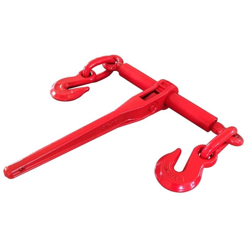 Us Type Forged Ratchet Load Binder with Clevis Grab Hooks