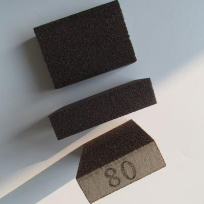 Brown Color Aluminum Oxide Abrasive Sanding Sponge Blocks Cheap Wholesale From Factory