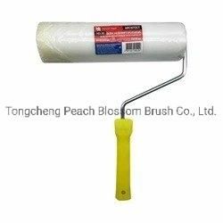 2020 Different Colors Polyester Fiber Roller Plastic Handle Paint Roller Brush