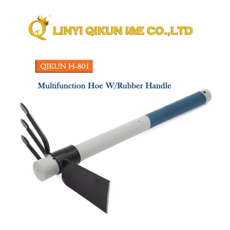 H-763 Construction Hardware Hand Tools Rubber Plastic Hammer with Rubber Coated Handle