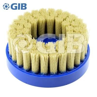 Od 120 mm Diamond Abrasive Nylon Disc Brush for Engine Deburring, Grit 320