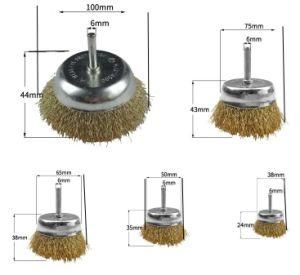 Hi-Q Twisted Knot Steel Wire Cup Brush