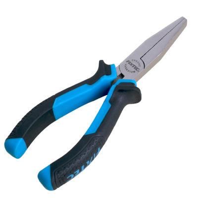 Fixtec 6&quot; CRV Metal Pliers Flat Nose Plier Cutting Pliers