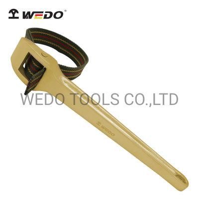 Wedo Aluminium Bronze Non-Sparking Explosion Proof Belt Pipe Wrench