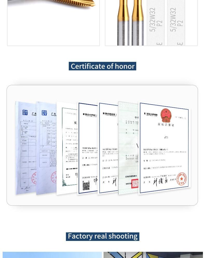 Hsse-M35 with Tin Spiral Pointed Taps W 1/8 5/32 3/16 7/32 1/4 5/16 3/8 7/16 1/2 5/8 Machine Thread Screw Tap Tapping with Good Cutting