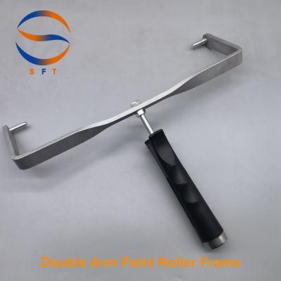 Customized Double Arm Frames for Paint Roller Handles