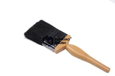 Wooden Handle Paint Brush with Bristle Original Wood