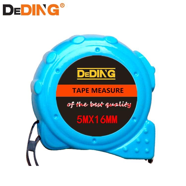 Customized Plastic Tape Steel Blade Retractable 3m 5m 7.5m Measuring Tape