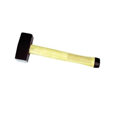 1250g 45#Carbon Steel German Type Stoning Hammer with Wood Handle