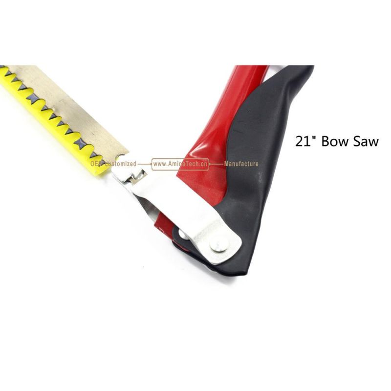 Aminatech 21" Bow Saw,Pruning the Garden,Hand Saw ,Garden Saw,Wood Cutting Saw