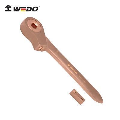 WEDO Beryllium Copper Non-Sparking Ratchet Wrench High Quality Spanner Bam/FM/GS Certified