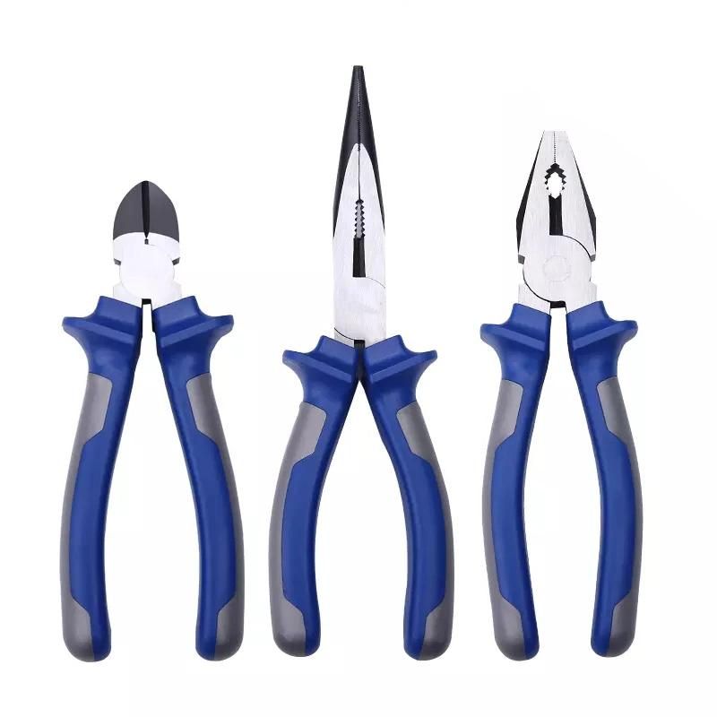 Chrome Vanadium Germany Type TPR Handle Combination Plier