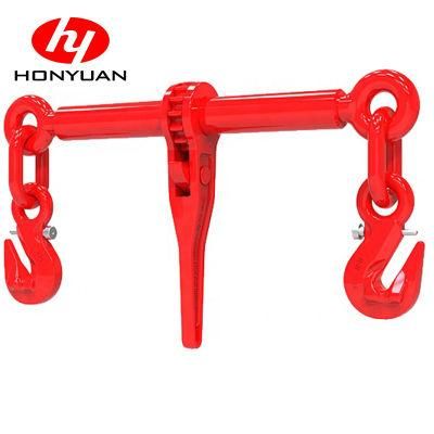 European Type Rigging Steel Lashing Chain Ratchet Load Binder