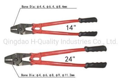 Painted Swaging Tool for Cutting Wire Rope and Pressing Sleeves