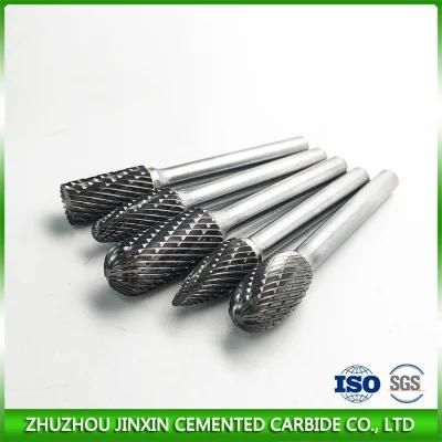 Carbide Rotary Burrs 5 Pieces Set for Grinding Metal