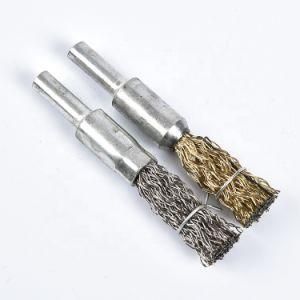 Pen Shape Stainless Steel Wire End Brush Bench Grinder Wire Brush