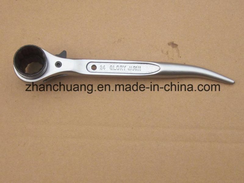 Bend Tailed Ratchet Socket Wrenches