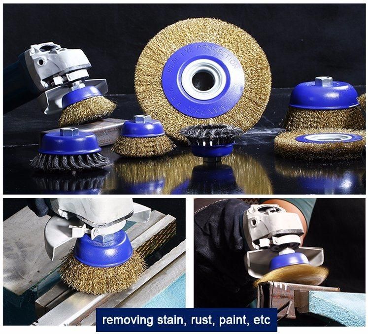 Circular Wire Wheel Brushes for Polishing