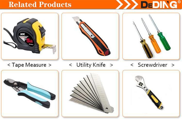 China Factory Cordless Slotted Screwdriver with Trasparent Handle