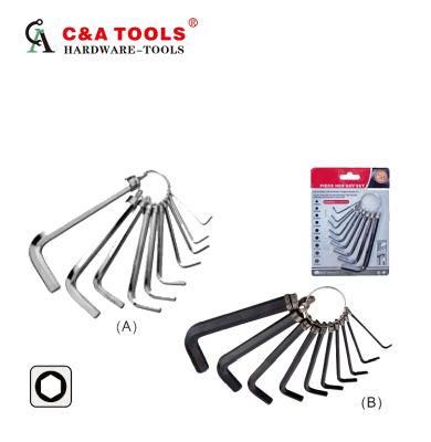 10PC Elastic Ring Hex Key Wrench Set