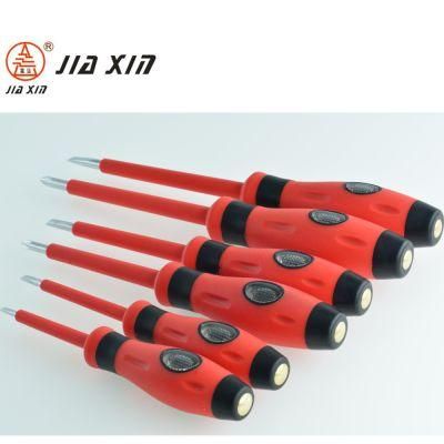 4mm*80mm Dual Purpose Screwdriver/Test Pencil CRV Slotted Screwdriver with Magnetic