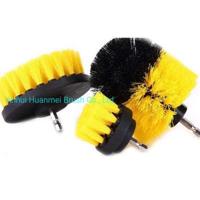 Electric Car Cleaning Power Drill Brush Sets Power Scrubber Drill Brush Kit for Car Washing Bathroom Toilet