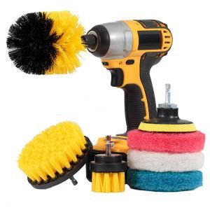 Drillbrush Power Scrubber Brush Set &Drill Grout Brush Attachment &Drill Scrubber Attachment