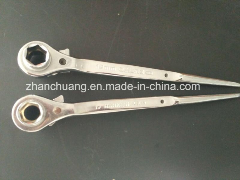 Bend Tailed Ratchet Socket Wrenches