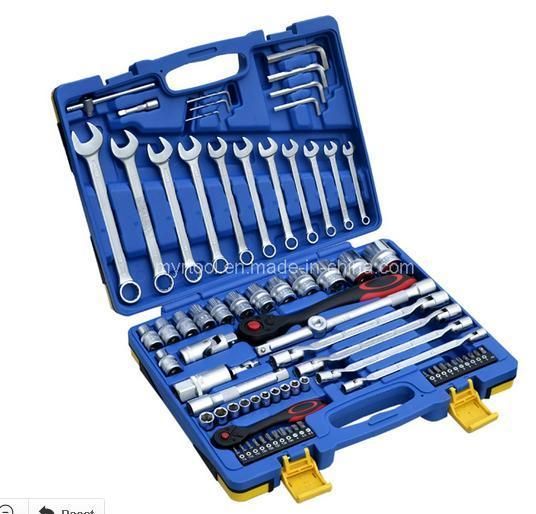 Hot Sale-77PC Professional Wrench Socket Tool Set (FY1077B)