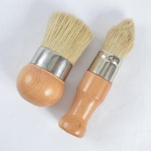 2PCS Soft Boar Bristle Painting Wall Decoration Paint Brush Set