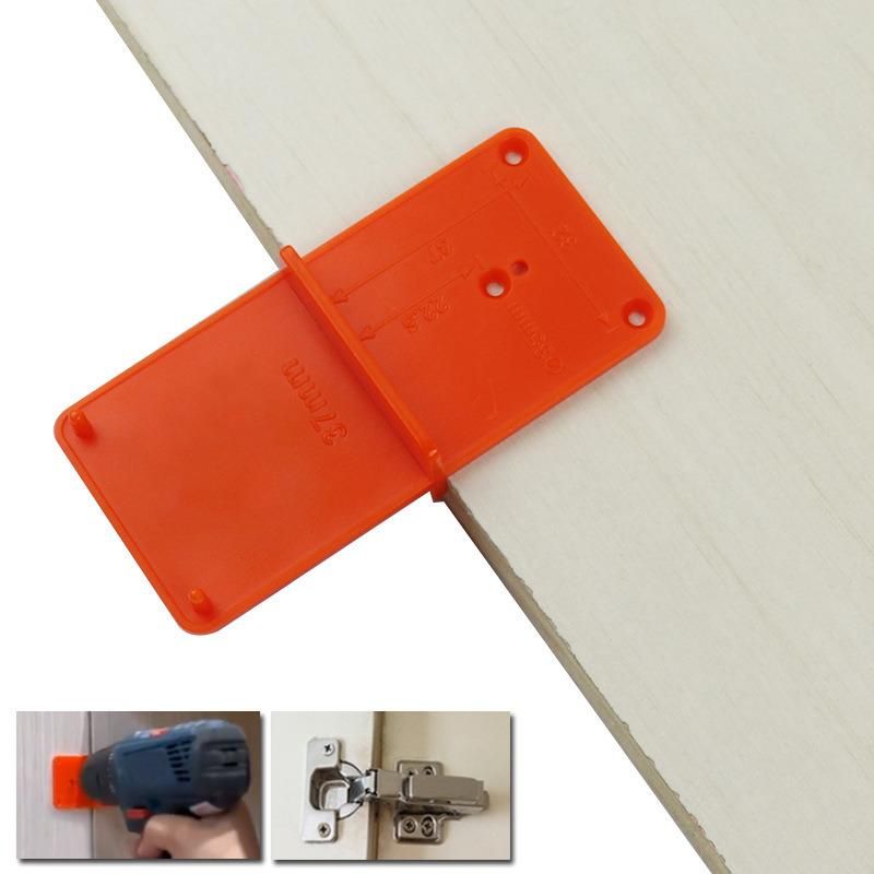 35/40mm Hinge Hole Locator, Hinge Template Drilling Plate Positioning Tool