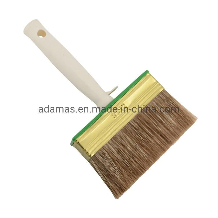 Filament Mixed Pure Bristle Wall Brush with Plastic Handle