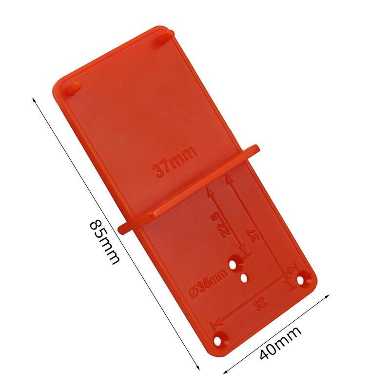 35/40mm Hinge Hole Locator, Hinge Template Drilling Plate Positioning Tool