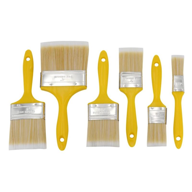 Quality Plastic Handle Multi Size Paint Brush