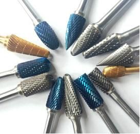 Coated Miniature Carbide Burrs with Kit Box