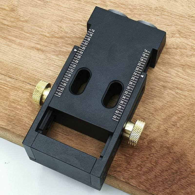 Woodworking Oblique Hole Puncher Locator Aluminum Alloy Material Oblique Eye Tool Oblique Hole Machine Woodworking Oblique Hole Opener