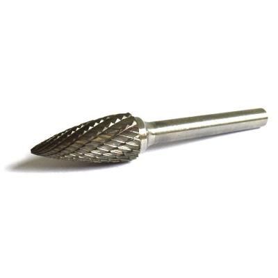 Tungsten Carbide Steel Flame Shaped Finishing Burs