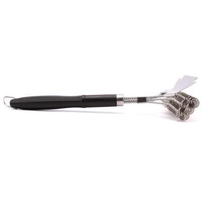 Universal Fit BBQ Cleaner Accessories for All Grates 18 Inch Stainless Steel Woven Wire Brush