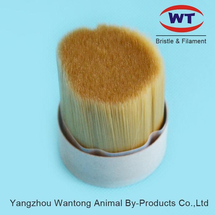 High Quality Golden Solid Tapered Synthetic Filament for Paint Brush