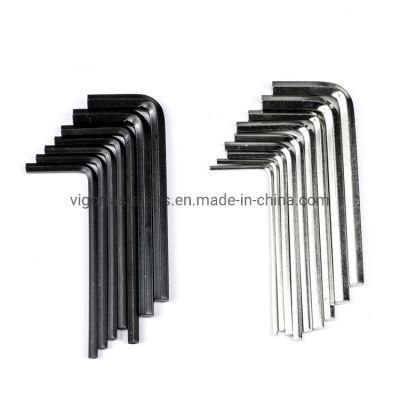 Alloy Steel Hand Tool Set S2 Cr-V Ball Boint Flat Point Hex Wrench Allen Key Hexagon Key T-Handle Key