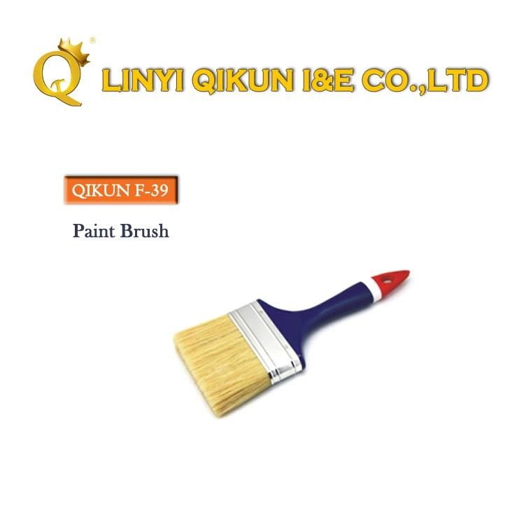 F-28 Double Color Decoration Construction Hand Tools Plastic Handle Bristle Paint Brush