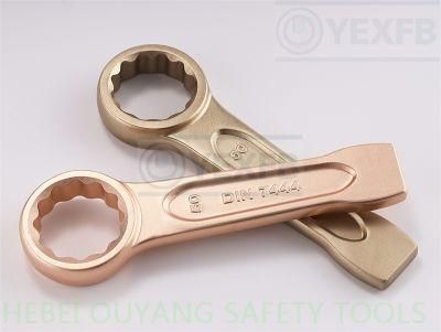 Anti-Sparking Open End Striking/Slogging/Hammer Wrench, 50mm, DIN133