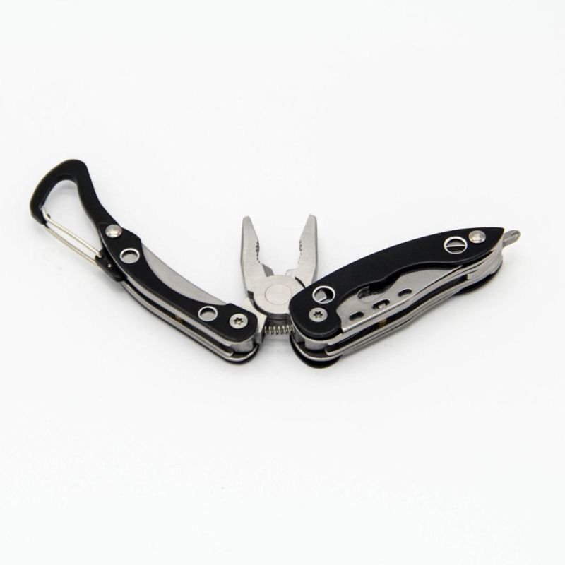 Multitool Multifunction Knife Folding Pocket Tool with Plier Carabiner