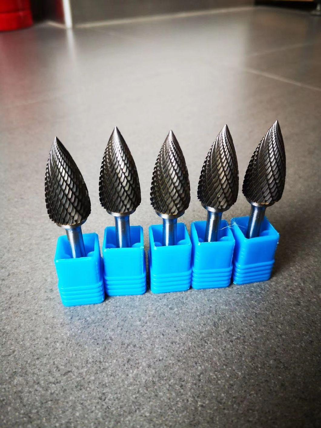 Carbide burrs SC with high duty cutting flutes