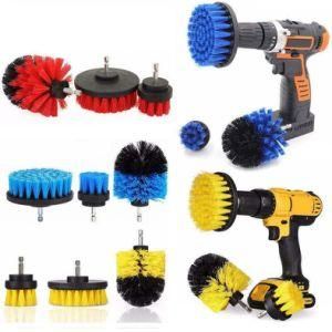 Various Colors Soft/Hard/ Extra Hard Electric Cordless Cleaning Drill Brush Kit OEM