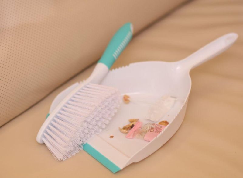 Plastic and Dustpan with Brush of Cleaning Tool