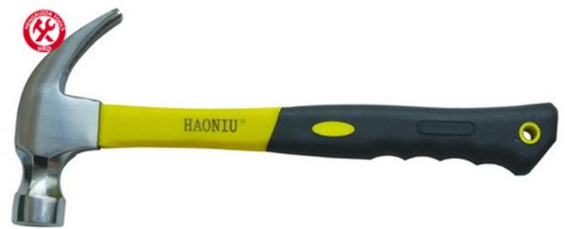 Fiber Glass Handle Stanley Claw Hammer Straight Claw Hammer with Fiberglass Handle